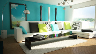 Living room couch comfortable cozy 6 - the wall behind free wallpaper