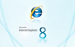 Blue yellow logo internet explorer - computer art free wallpaper