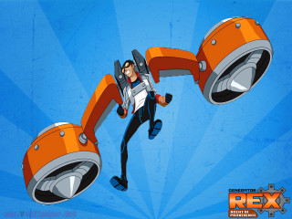 Cartoon character flying robot orange - adam rex free wallpaper
