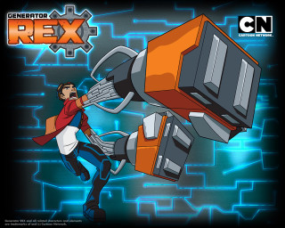 Cartoon man holding machine genartix - a cartoon of a man holding free wallpaper