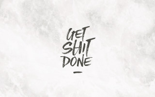 White black wall quote get - done free wallpaper