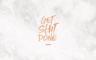 White orange wall quote brush - brush stroke free wallpaper