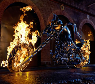 Motorcycle on fire wheelie helmet - a motorcycle free wallpaper