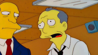 Business suit talking to simpsons - aloysius okelly free wallpaper