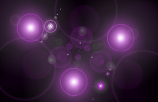 Purple background circles stars pattern - bruce munro free wallpaper