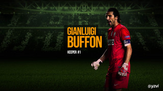 Man red uniform field soccer - a soccer ball free wallpaper
