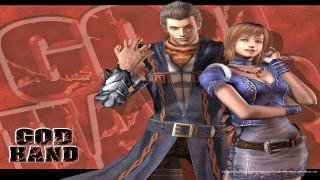 Couple people standing red background - final fantasy free wallpaper