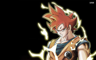 Cute anime boy red spiked - a big smile free wallpaper