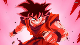 Cartoon red outfit black hair - his finger free wallpaper