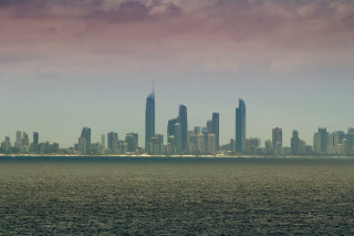 City skyline water cloudy sky 3 - anthony s waters free wallpaper
