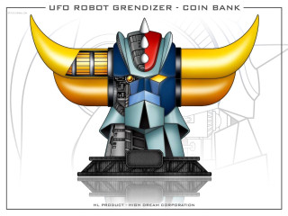 Paper robot horn head back - mecha free wallpaper