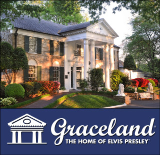 Graceland home elvis presley house - free architecture wallpaper