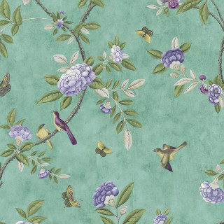 Green wallpaper bird flowers butterfly - bird free wallpaper