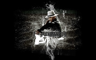 Man hat cigarette black background - fei danxu free wallpaper