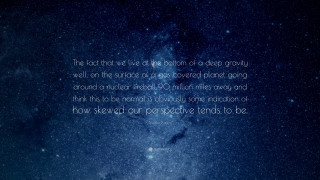 Quote dark blue background stars 2 - perspective free wallpaper