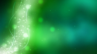 Green background blurry bubbles lines - a green background free wallpaper