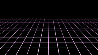 Black white grid pattern purple - synthwave style free wallpaper