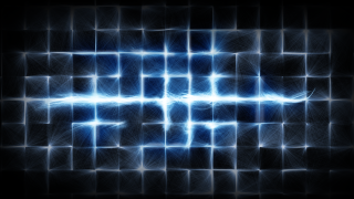 Blue black background squares lines - geometric abstract art free wallpaper