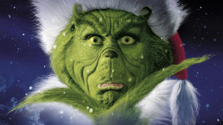 Green man grin face santa - art free wallpaper