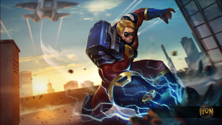 Man suit helmet briefcase lightning - doc hammer free wallpaper