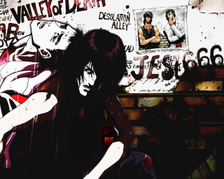 Graffiti wall woman anime neoexpressionism - neoexpressionism free wallpaper