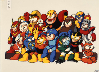 Cartoon characters group standing together - a group together free wallpaper