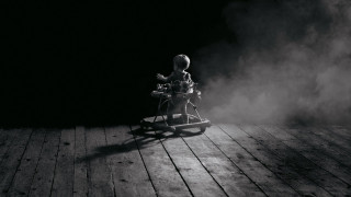 Child rocking toy dark smoke - alice mason free wallpaper