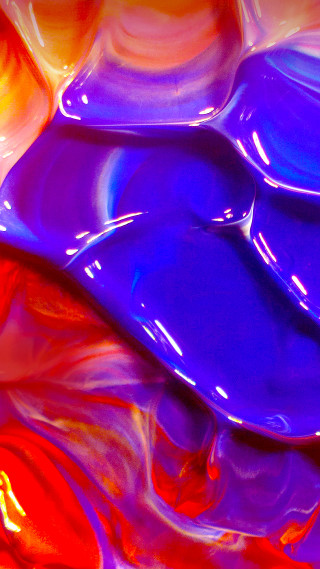 Colorful liquid closeup red blue - alberto seveso free wallpaper