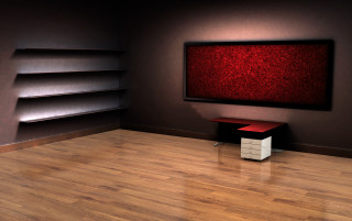 Red painting white table red 3 - a white table free wallpaper