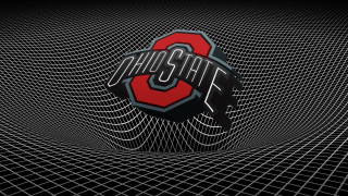 Black red logo ohio grid 3 - cleve gray free wallpaper