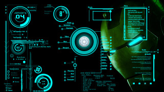 Computer screen blue light black - a green light free wallpaper