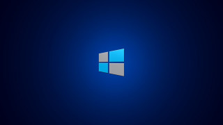Blue wallpaper window background white 4 - minimalist free wallpaper