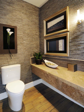 Bathroom toilet sink mirror painting - a bathroom free wallpaper