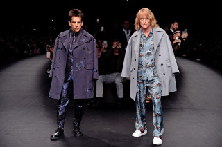 Men walking runway fashion show - the stand free wallpaper