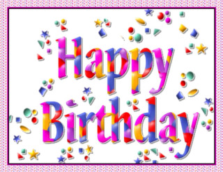 Happy birthday card colorful confetti 2 - a happy birthday card free wallpaper