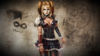 Woman costume graffiti wall mask - a costume free wallpaper