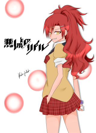 Girl red hair glasses bubbles - a girl free wallpaper