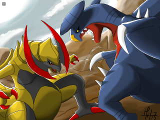 Cartoon people costumes fighting rock - art free wallpaper