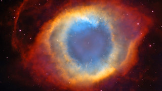 Large blue red ring stars - benoit b. mandelbrot free wallpaper