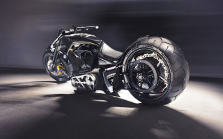 Motorcycle dimlylit room vroom futurism - panfuturism free wallpaper