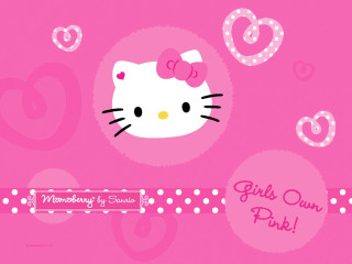Hello kitty wallpaper hearts bow 2 - kitty wallpaper free wallpaper