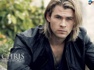 Handsome man long hair leather - his hip free wallpaper
