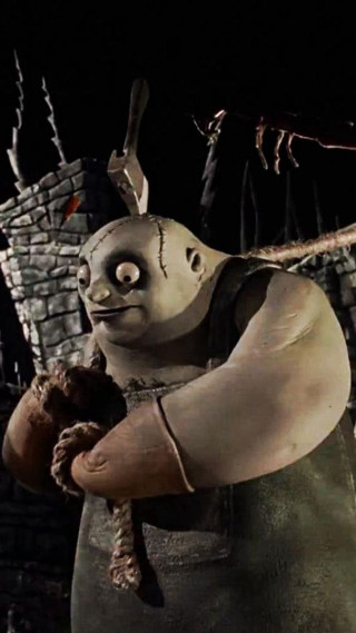 Creepy character teddy dark brick - a teddy bear free wallpaper