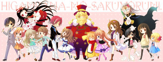 Higasia ana sakurururu anime characters - a manga drawing free wallpaper for desktop