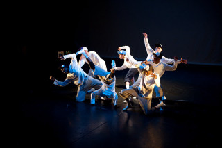 Dance performance group arms legs - their leg free wallpaper
