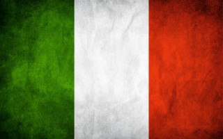 Italy flag grungy effect red - correggio free wallpaper