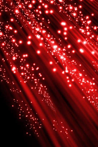 Red background light dots black - free new year wallpaper