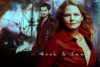 Red jacket ship ferris wheel - a ship free wallpaper