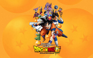 Dragon ball anime poster characters 2 - back ground free wallpaper