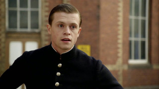 Man black coat surprised outside - outside free wallpaper